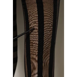 Black Stripes Tights Stockings Pantyhose Socks
