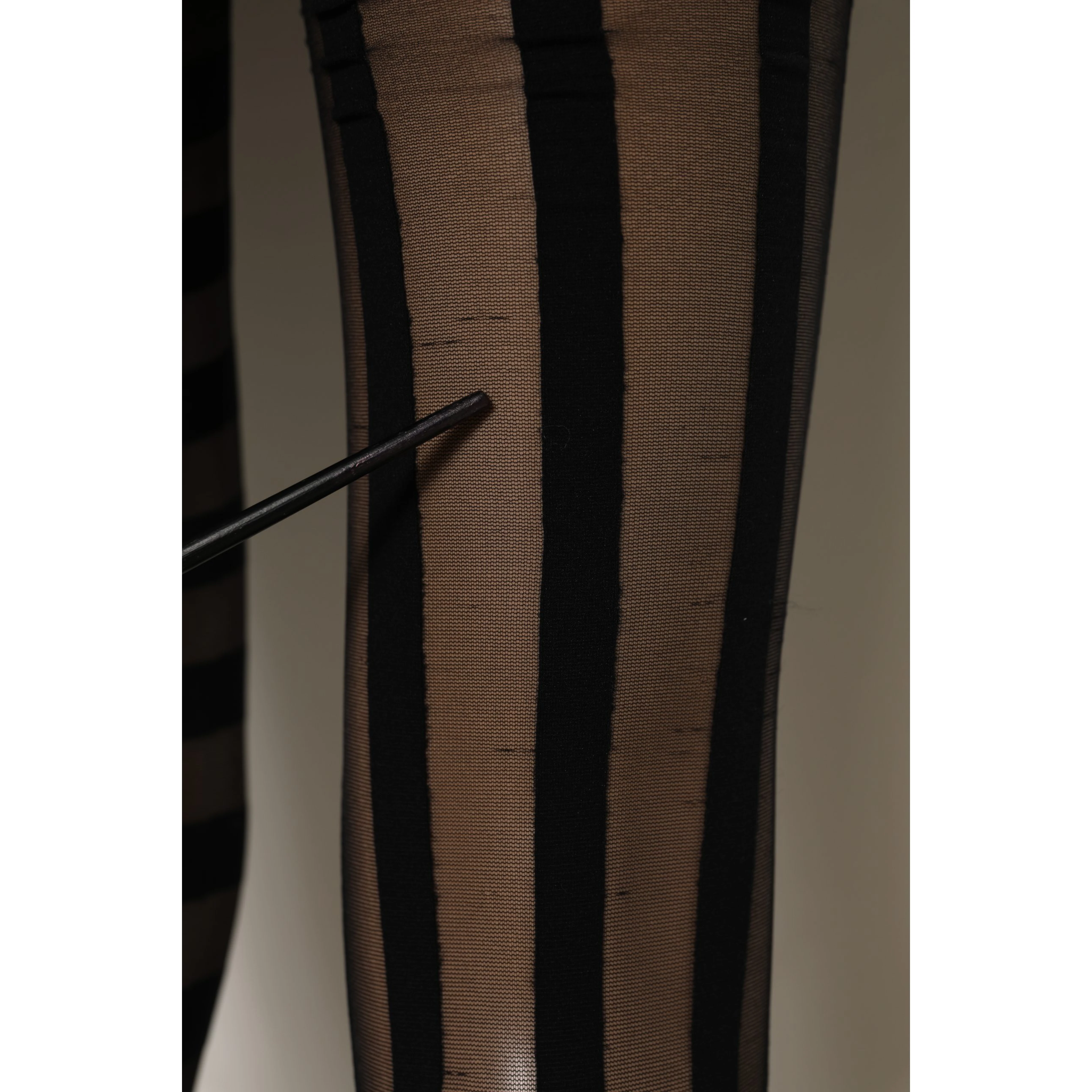 Black Stripes Tights Stockings Pantyhose Socks