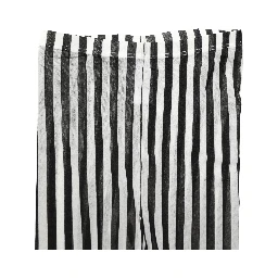 Black White Stripes Tights Stocking Pantyhose Socks