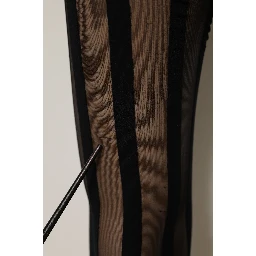 Black Stripes Tights Stockings Pantyhose Socks