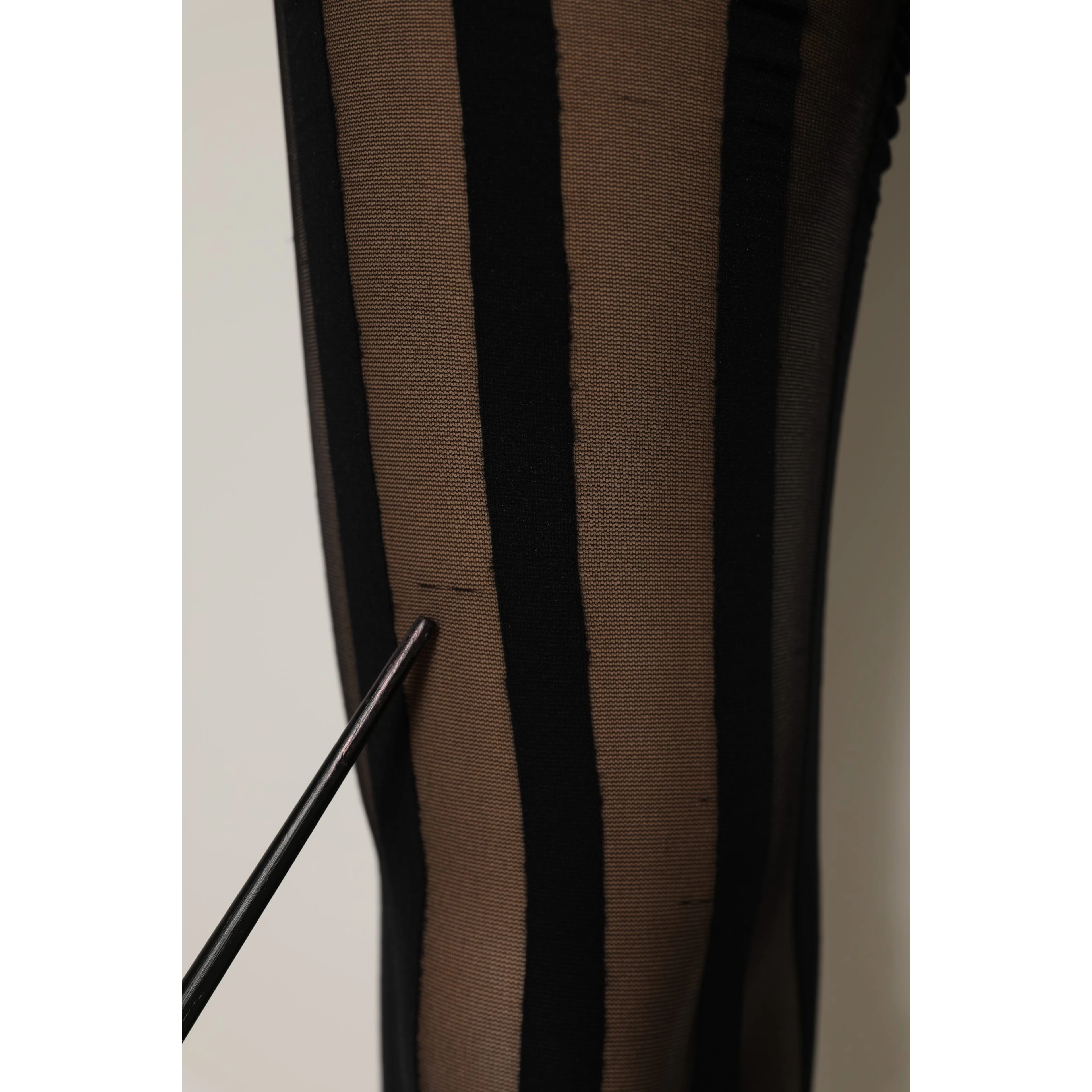 Black Stripes Tights Stockings Pantyhose Socks