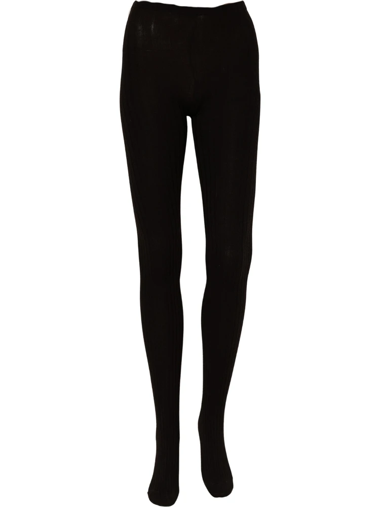 Black Wool Tights Stocking Pantyhose One Size Socks alternative