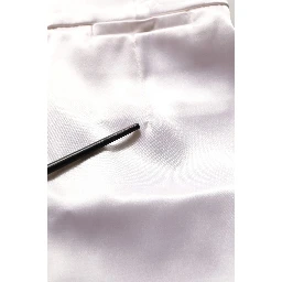 White Satin High Rise Women Hot Pants Shorts