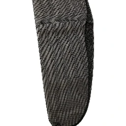 Black Nylon Mesh Sheer Calf Long Accessory Socks