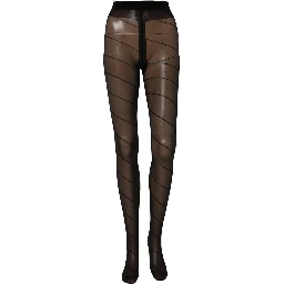 Black Nylon Sheer Tights Stocking Pantyhose Socks