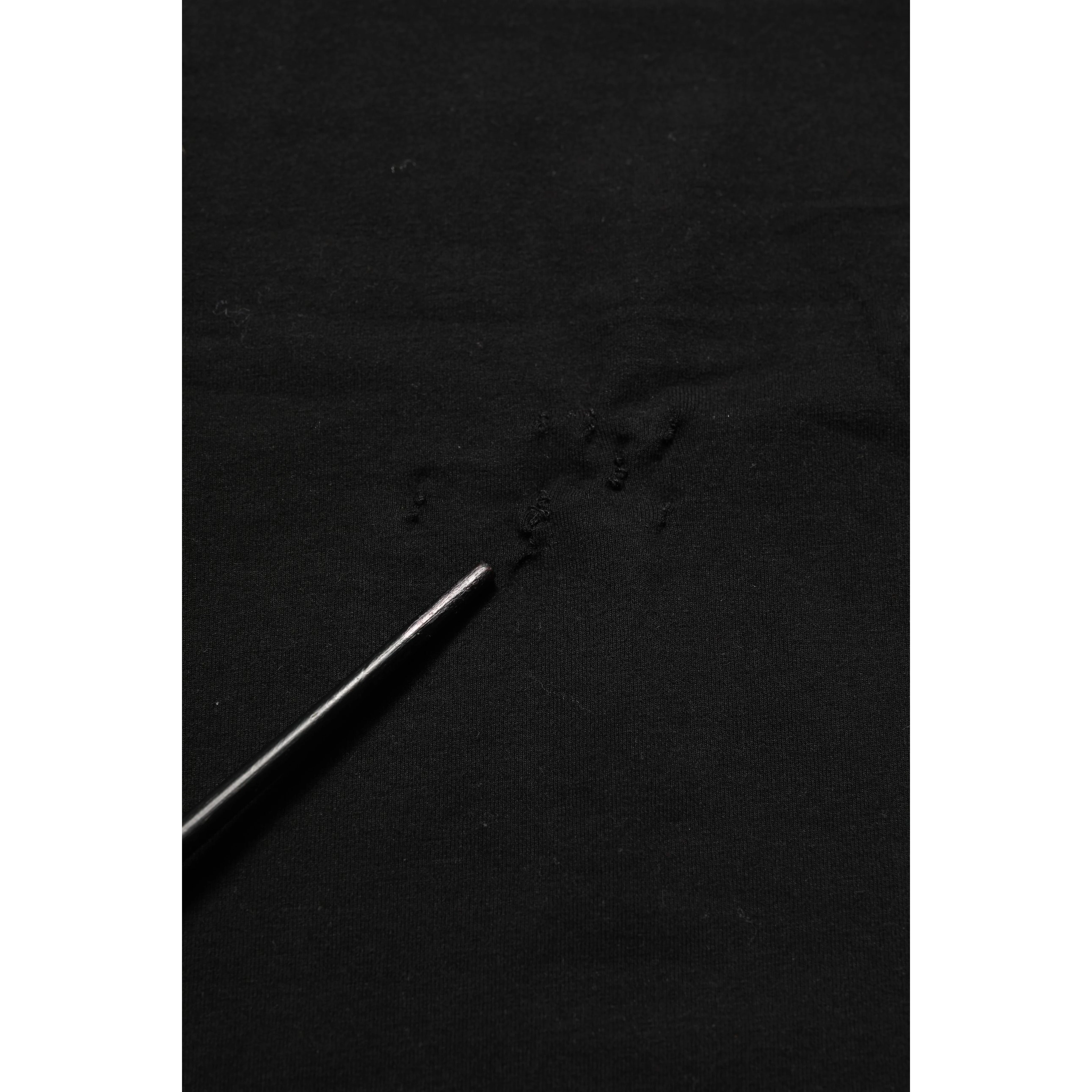 Black Cotton HighWaist Cropped Leggings Pants