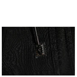 Black Cotton Stretch Skinny Denim Jeans