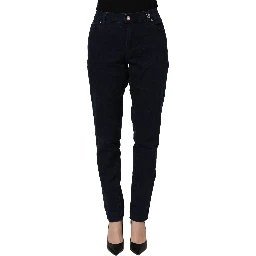 Blue High Waist Skinny Denim Trouser Jeans