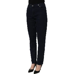 Blue High Waist Skinny Denim Trouser Jeans