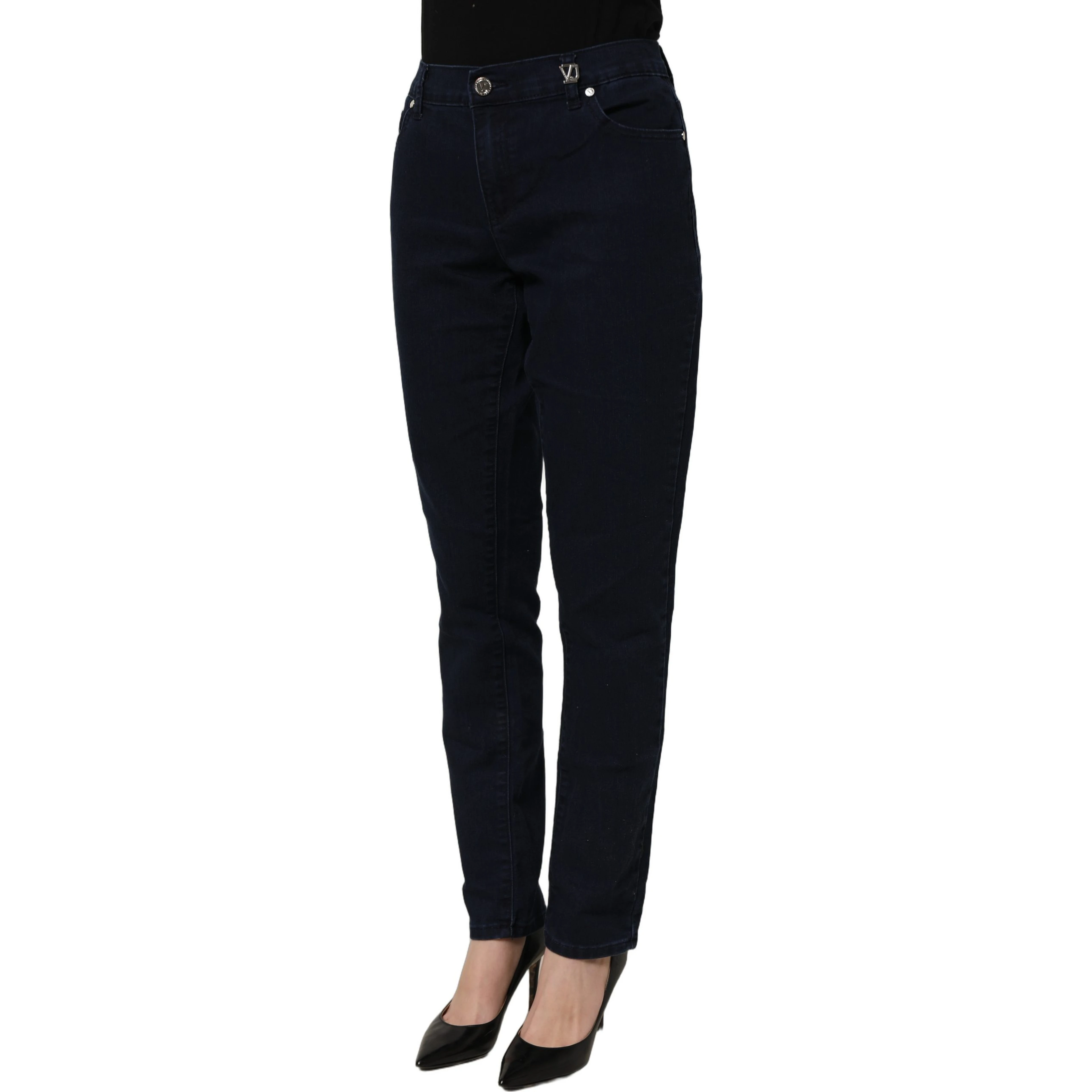 Blue High Waist Skinny Denim Trouser Jeans