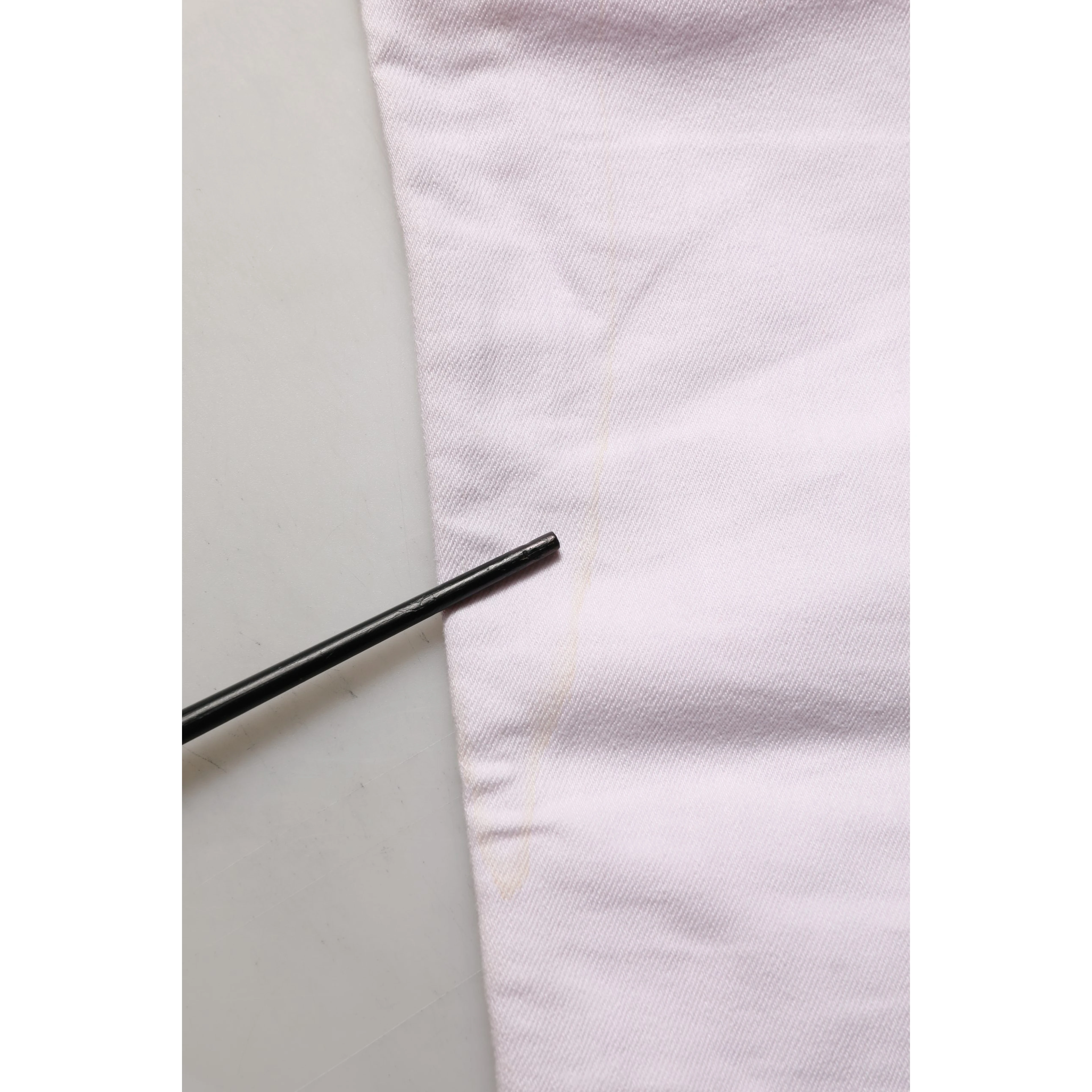 Light Pink Cotton Mid Waist Denim Trouser Jeans