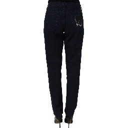 Blue High Waist Skinny Denim Trouser Jeans