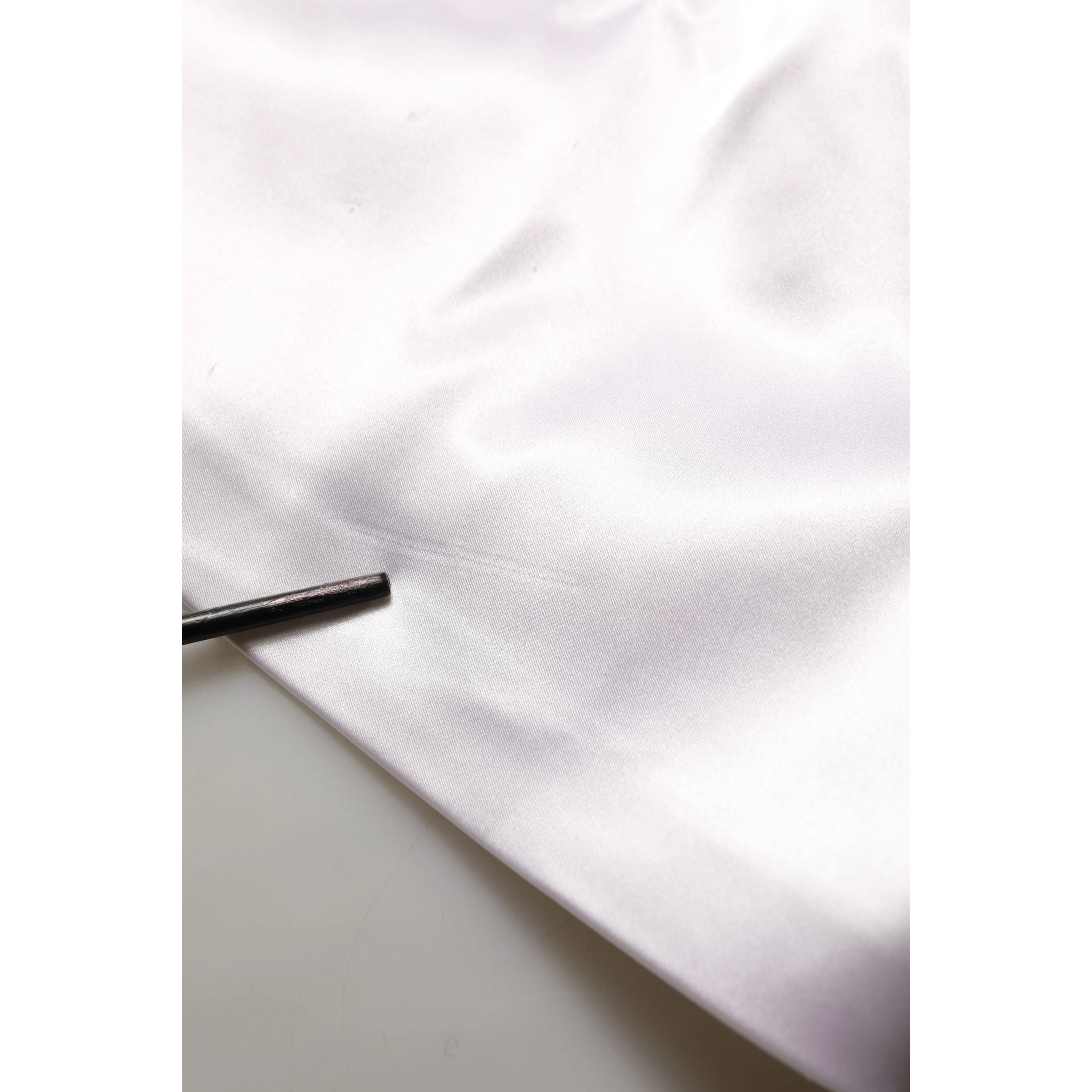 White Satin High Rise Women Hot Pants Shorts