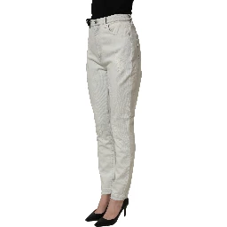 Light Blue Cotton Stretch Skinny Denim Jeans