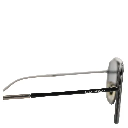 Women DG2262 Black Metal Square Frame Eyewear Sunglasses