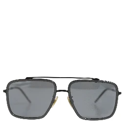 Women DG2262 Black Metal Square Frame Eyewear Sunglasses