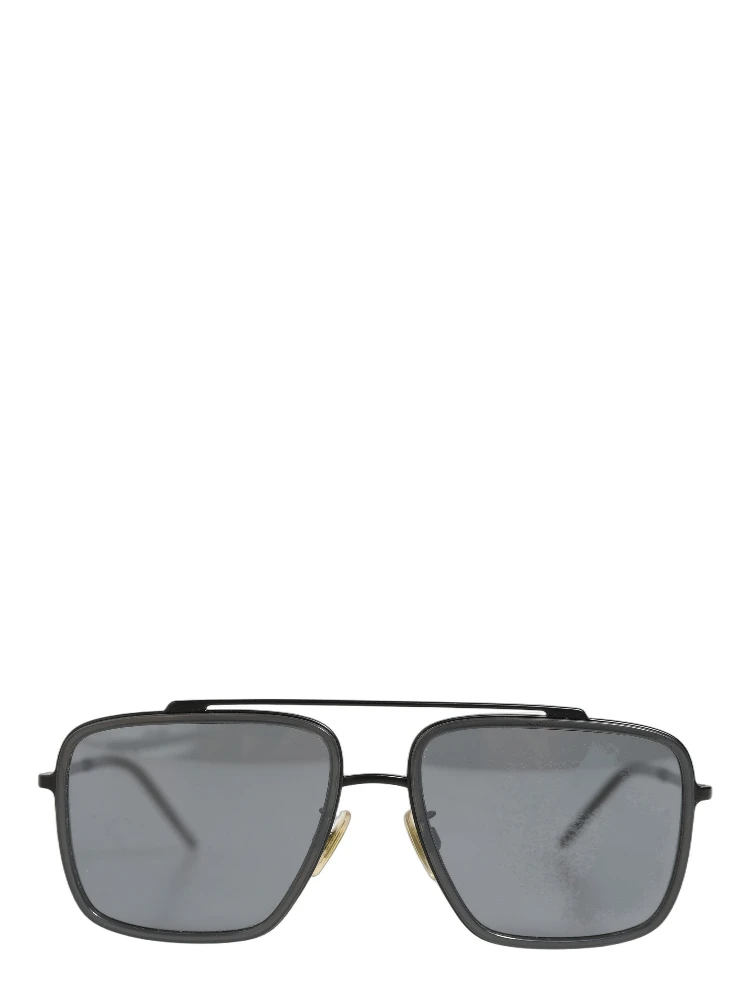 Women DG2262 Black Metal Square Frame Eyewear Sunglasses alternative