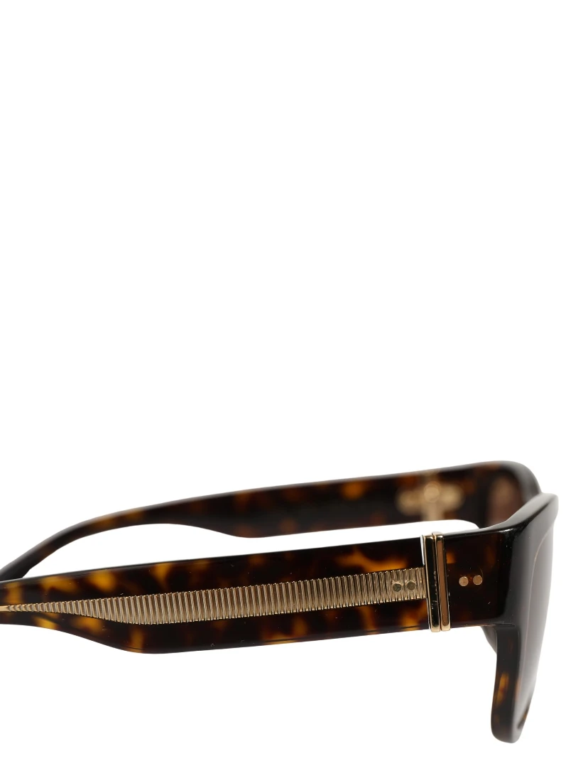 DG4390F Brown Acetate Frame Polarized Lenses Sunglasses