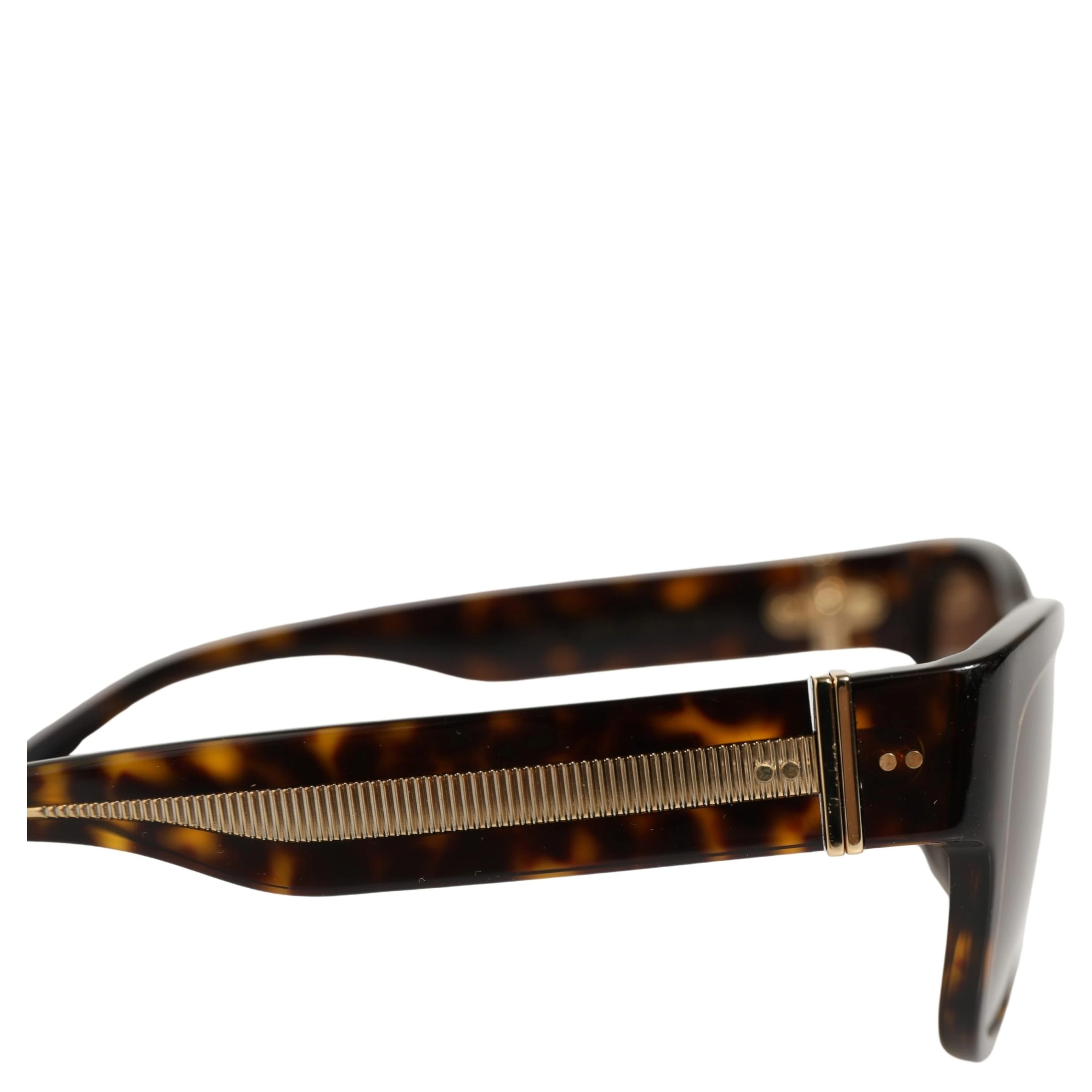 DG4390F Brown Acetate Frame Polarized Lenses Sunglasses
