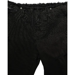 Black Cotton Skinny Denim Trouser Jeans