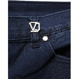 Blue High Waist Skinny Denim Trouser Jeans
