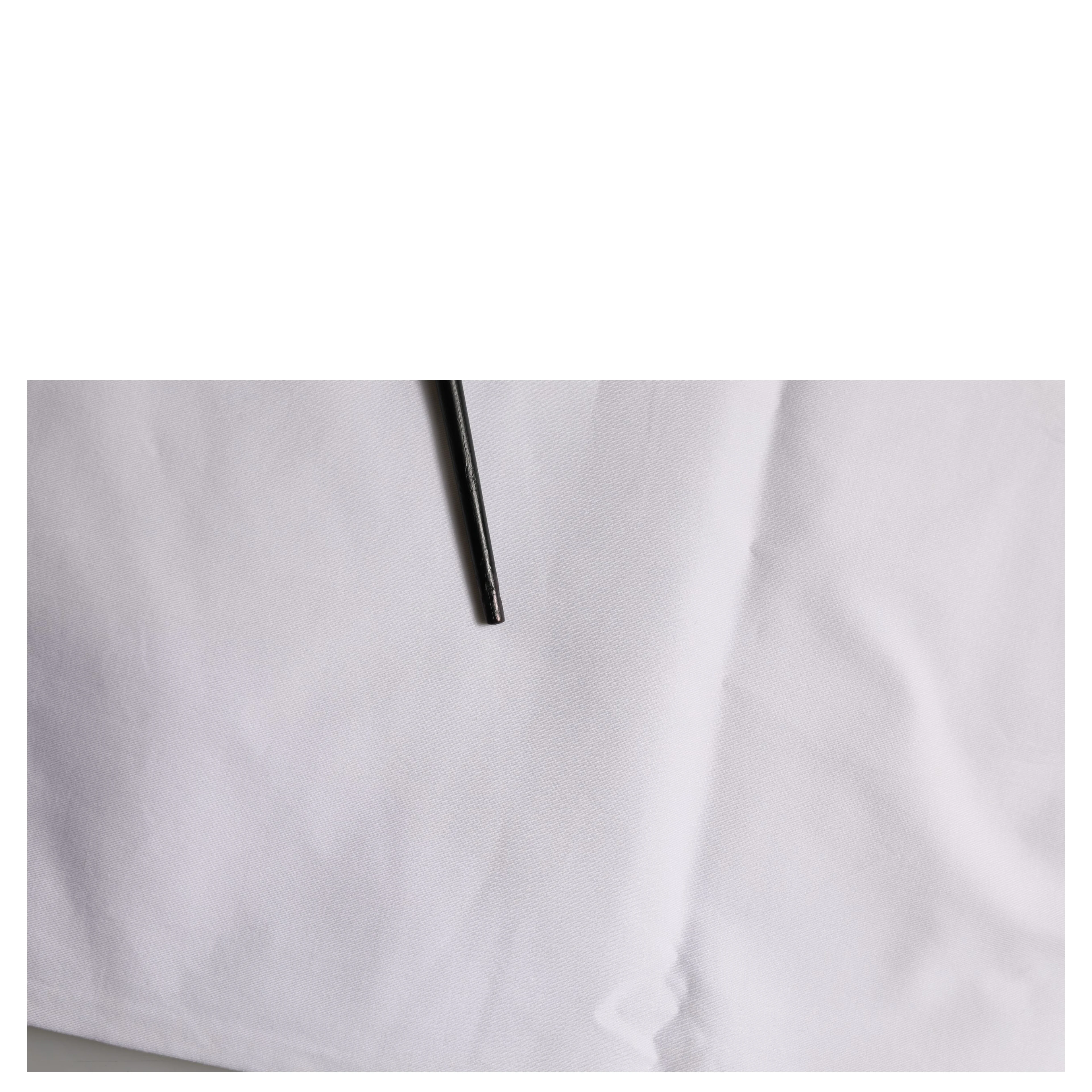 White Mid Waist Cotton Stretch Trouser Pants