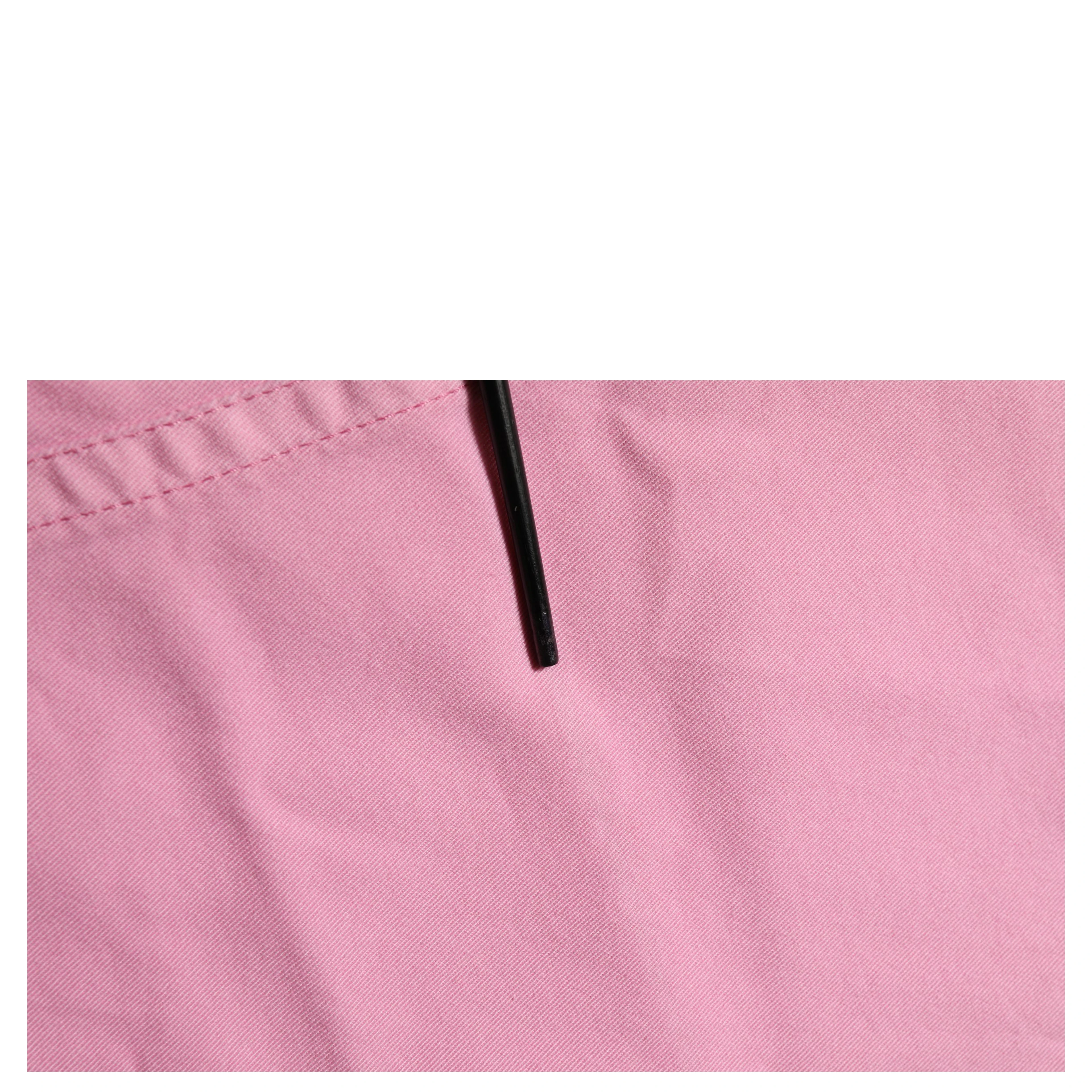 Pink Mid-Waisted Flared Denim Casual Jeans