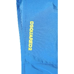 Blue Yellow Floral Boxer Shorts Beachwear Swimwear