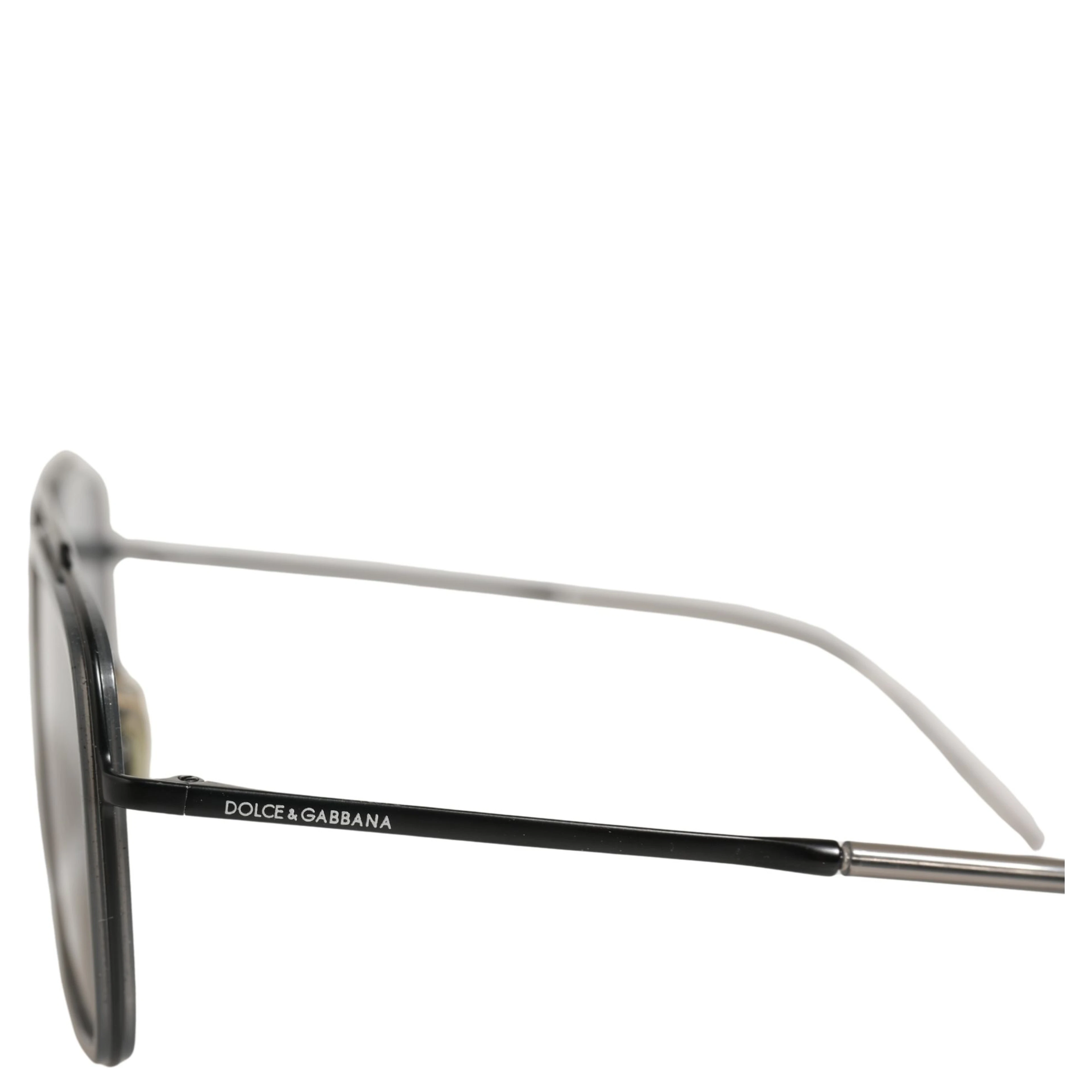 Women DG2262 Black Metal Square Frame Eyewear Sunglasses