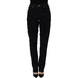 Blue High Waist Skinny Denim Trouser Jeans
