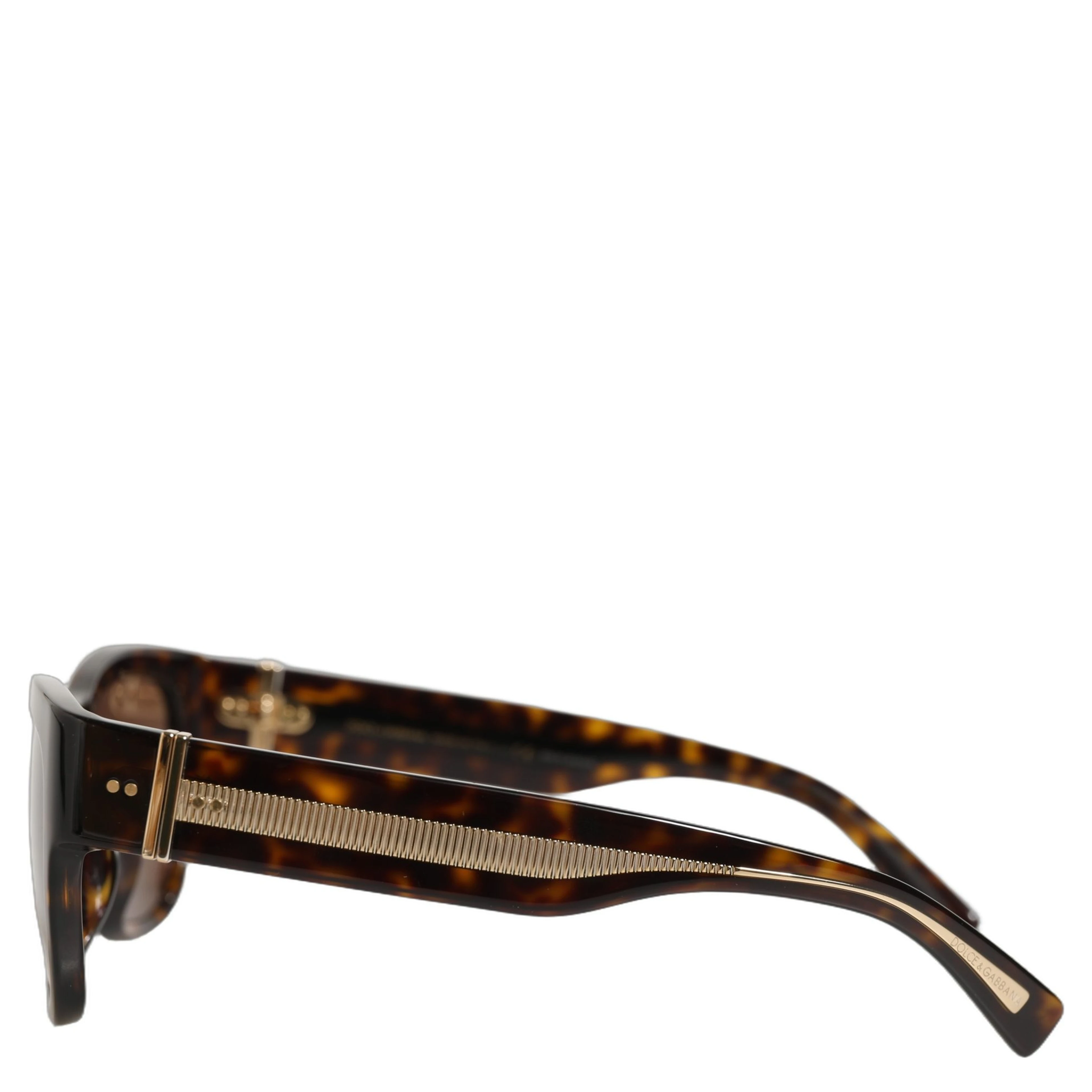DG4390F Brown Acetate Frame Polarized Lenses Sunglasses