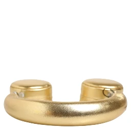 Women Gold Leather Wireless On-Ear Headset Headphones