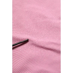 Pink Mid-Waisted Flared Denim Casual Jeans