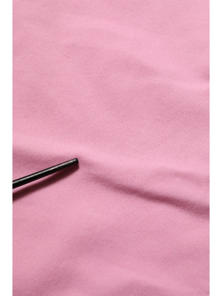 Pink Mid-Waisted Flared Denim Casual Jeans alternative