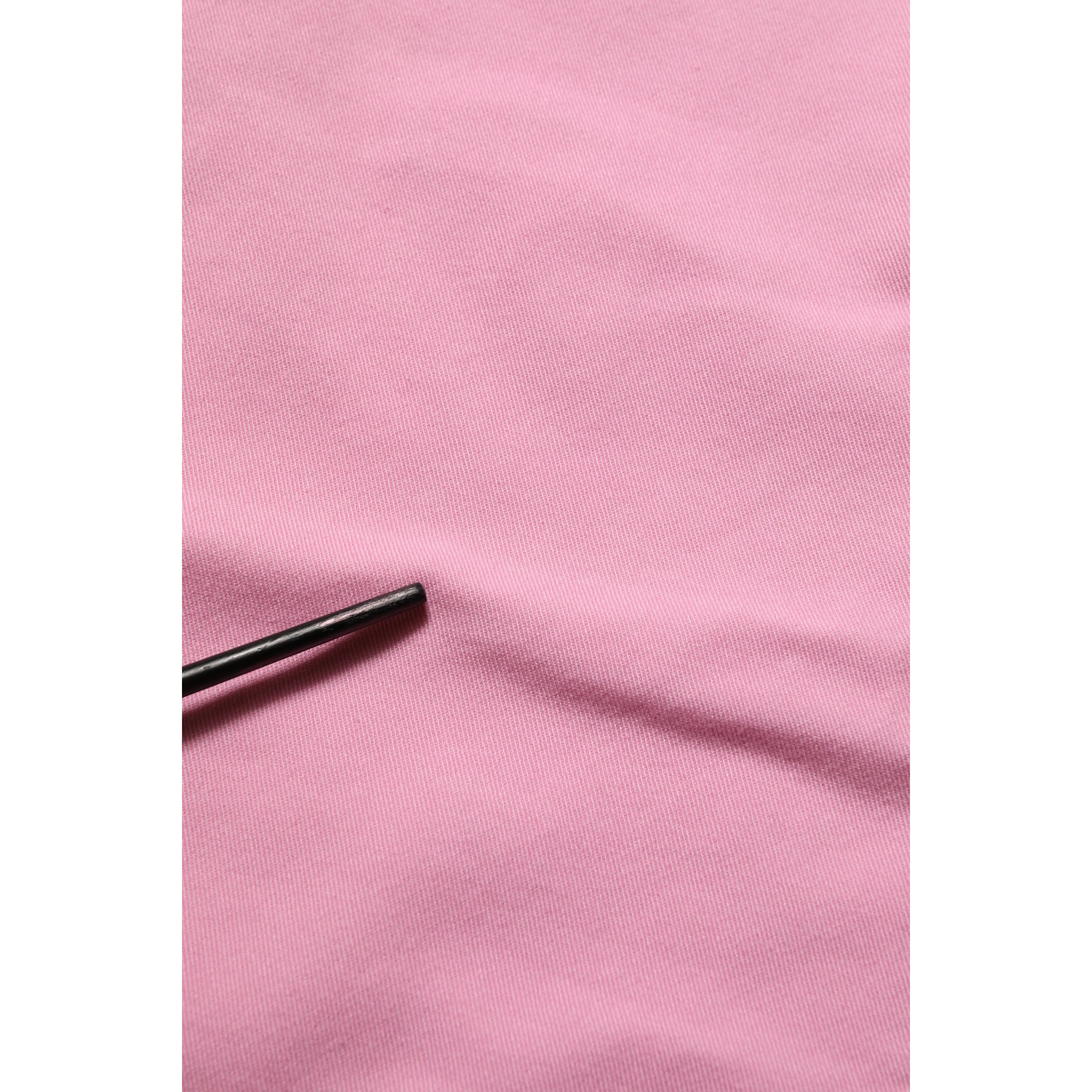 Pink Mid-Waisted Flared Denim Casual Jeans