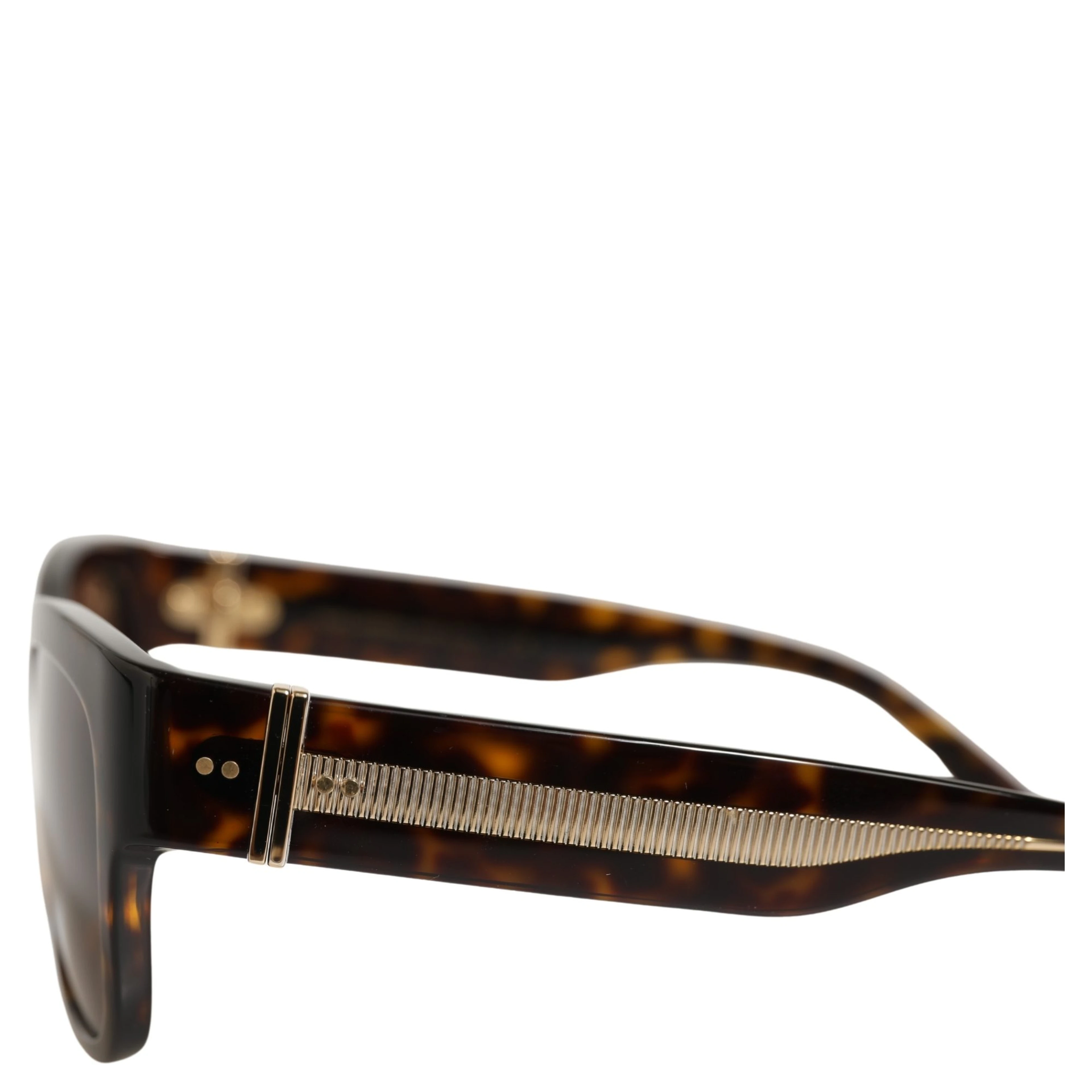 DG4390F Brown Acetate Frame Polarized Lenses Sunglasses