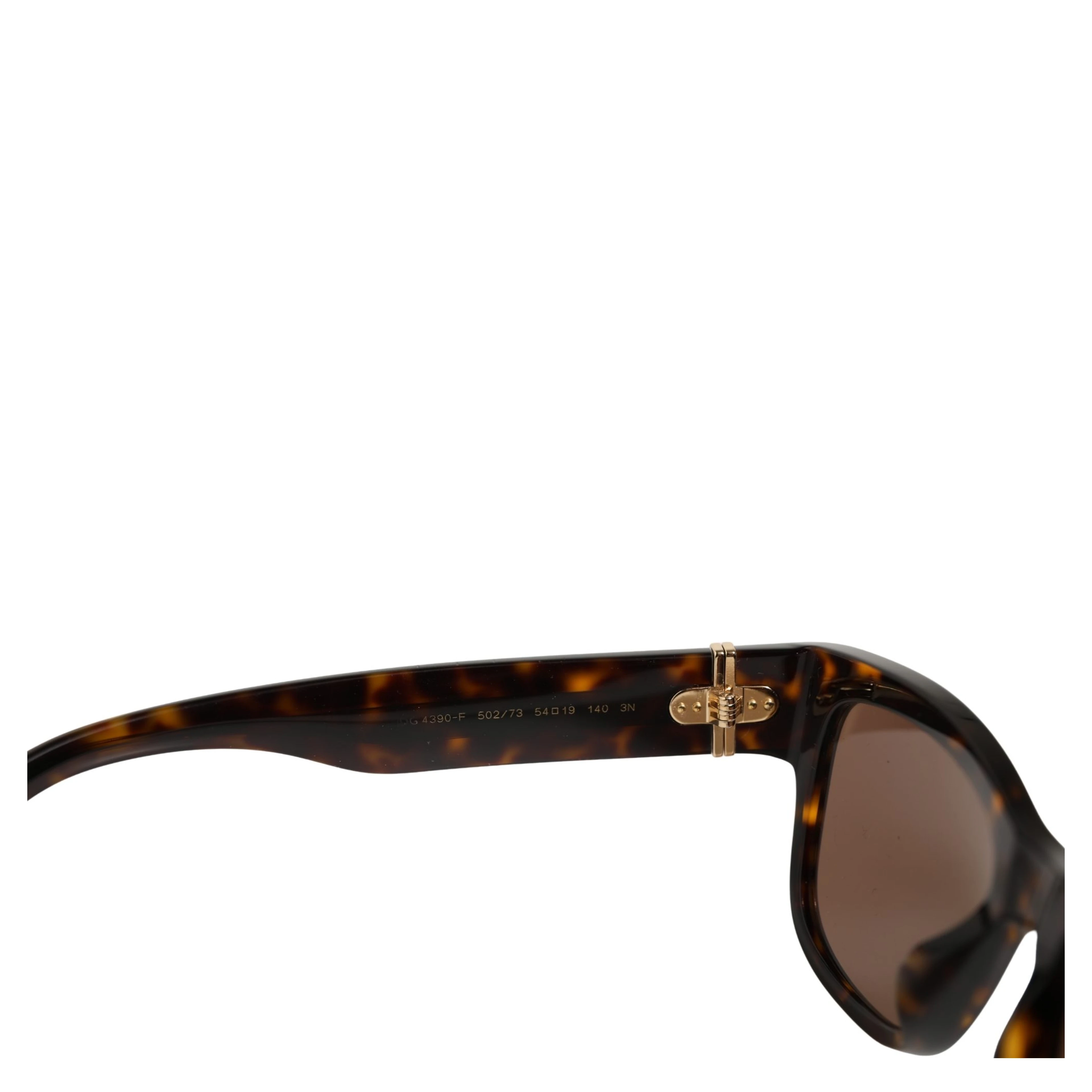 DG4390F Brown Acetate Frame Polarized Lenses Sunglasses