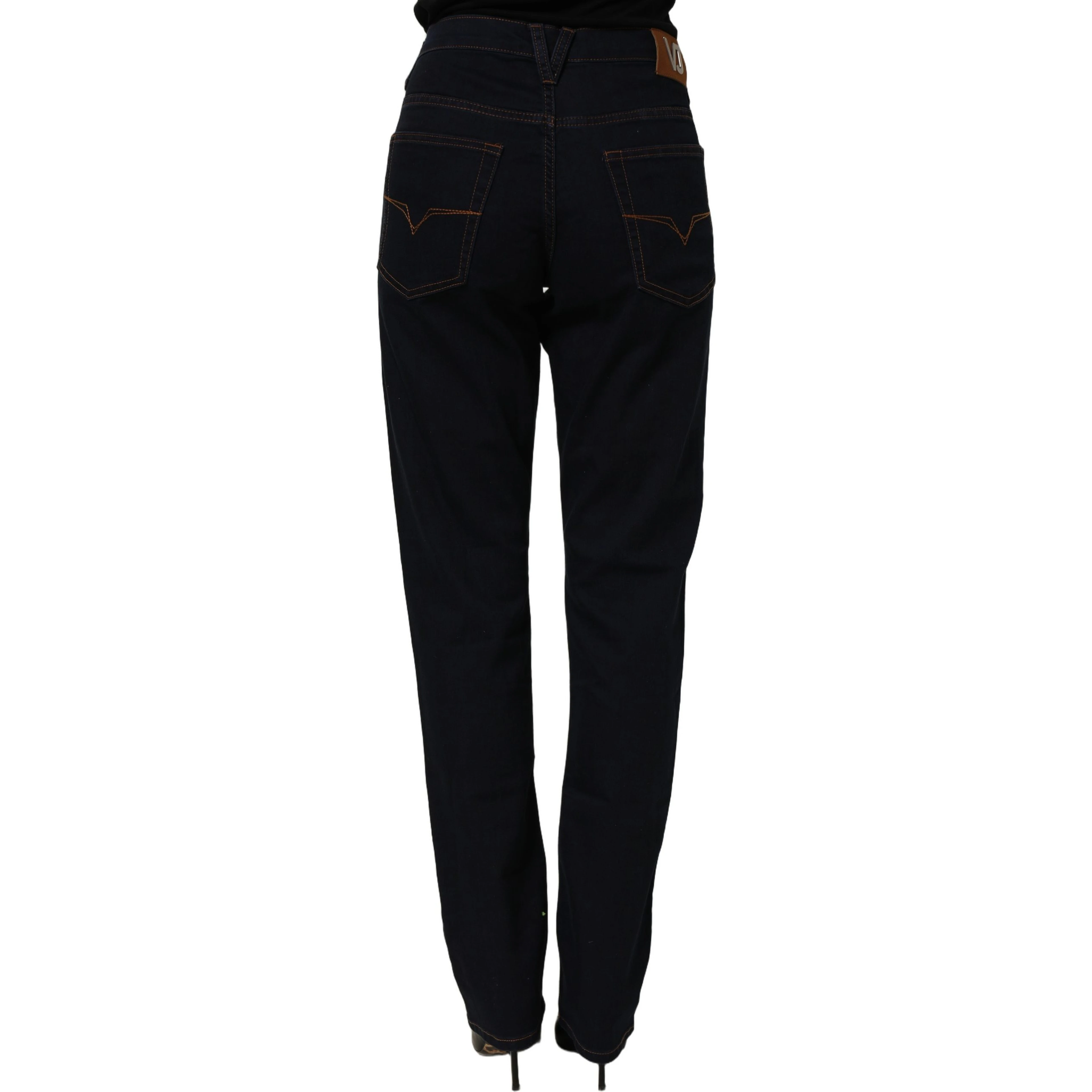 Blue High Waist Skinny Denim Trouser Jeans