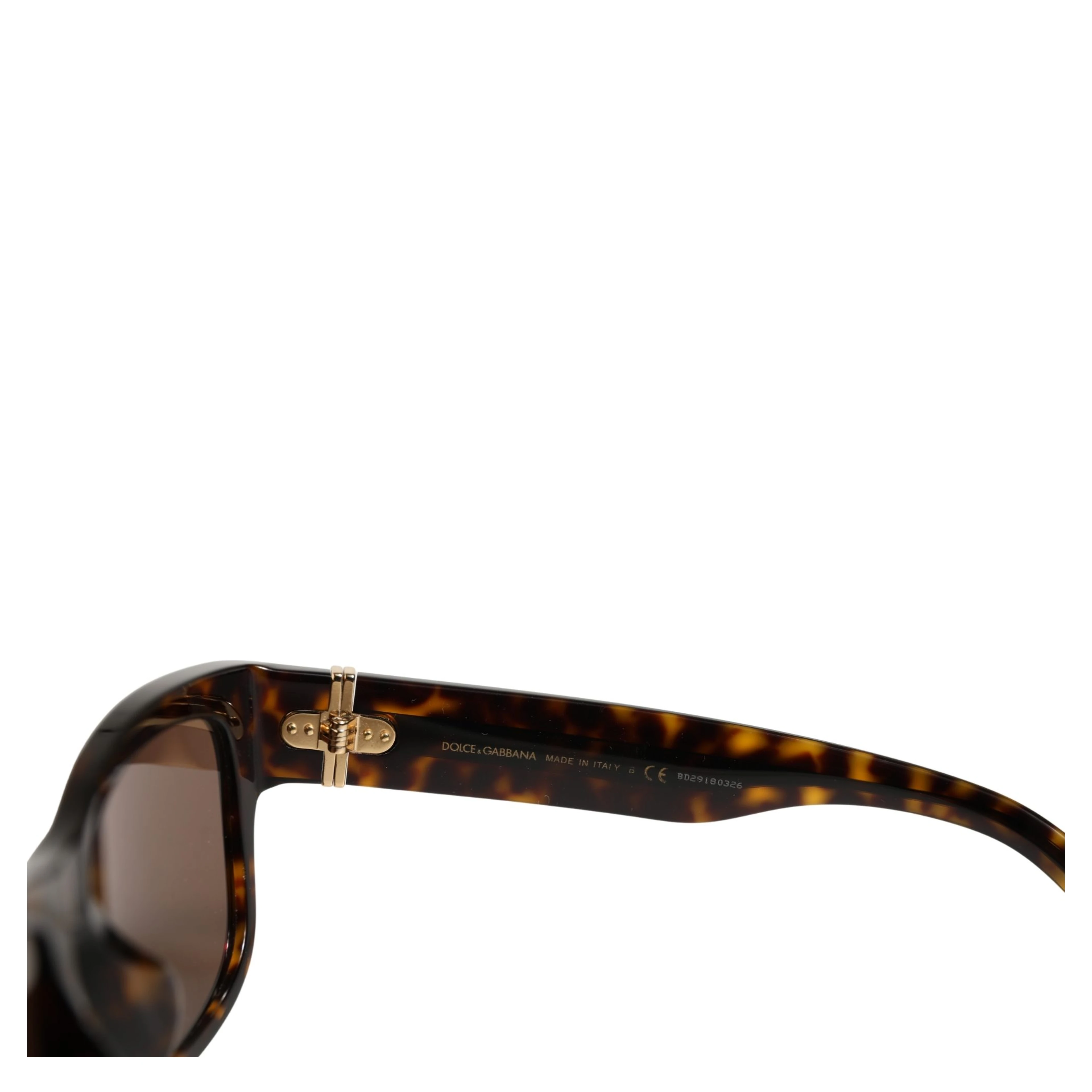 DG4390F Brown Acetate Frame Polarized Lenses Sunglasses