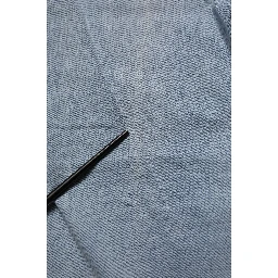 Light Blue High Waist Tapered Denim Cotton Stretch Jeans