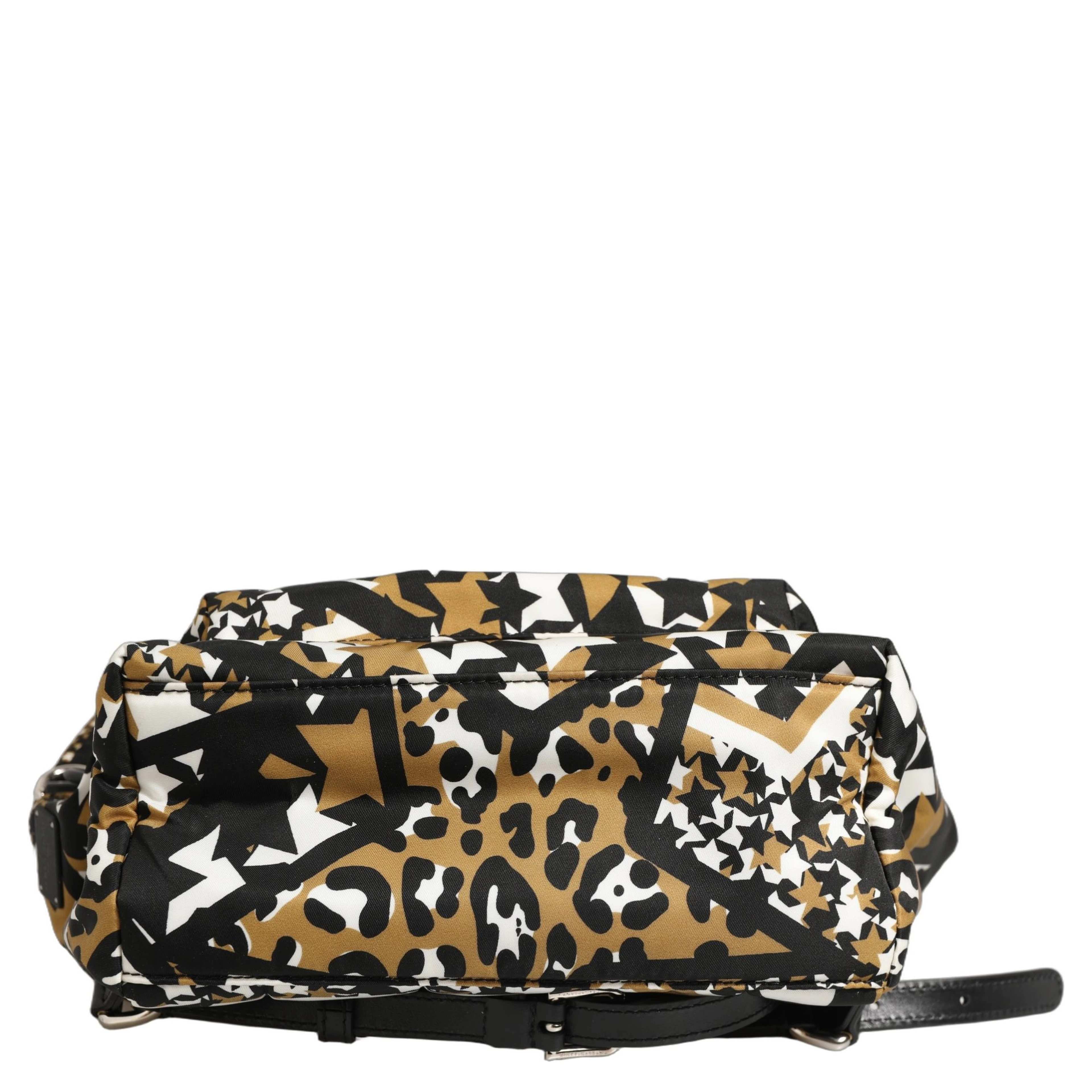 Multicolor Star Nylon School Travel Backpack Borse Bag