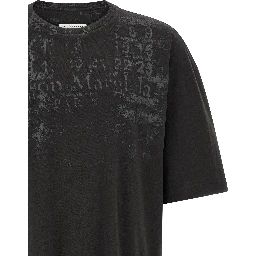Black Cotton Long Sleeve T-Shirt