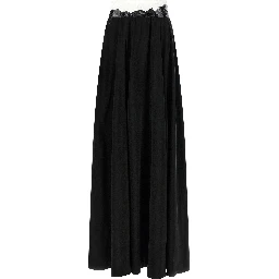 Black Copper Mini Skirt