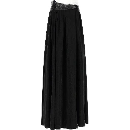 Black Copper Mini Skirt
