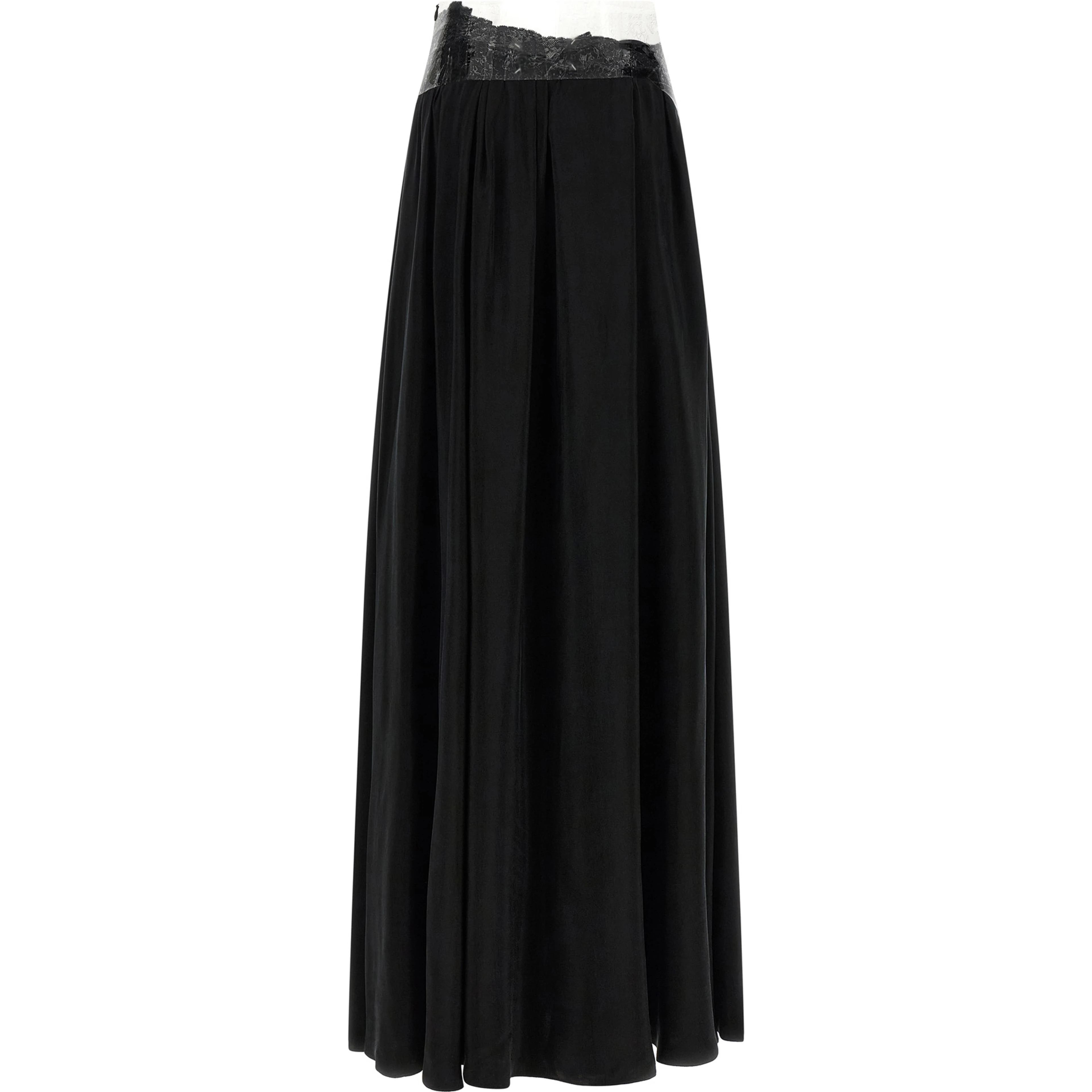 Black Copper Mini Skirt
