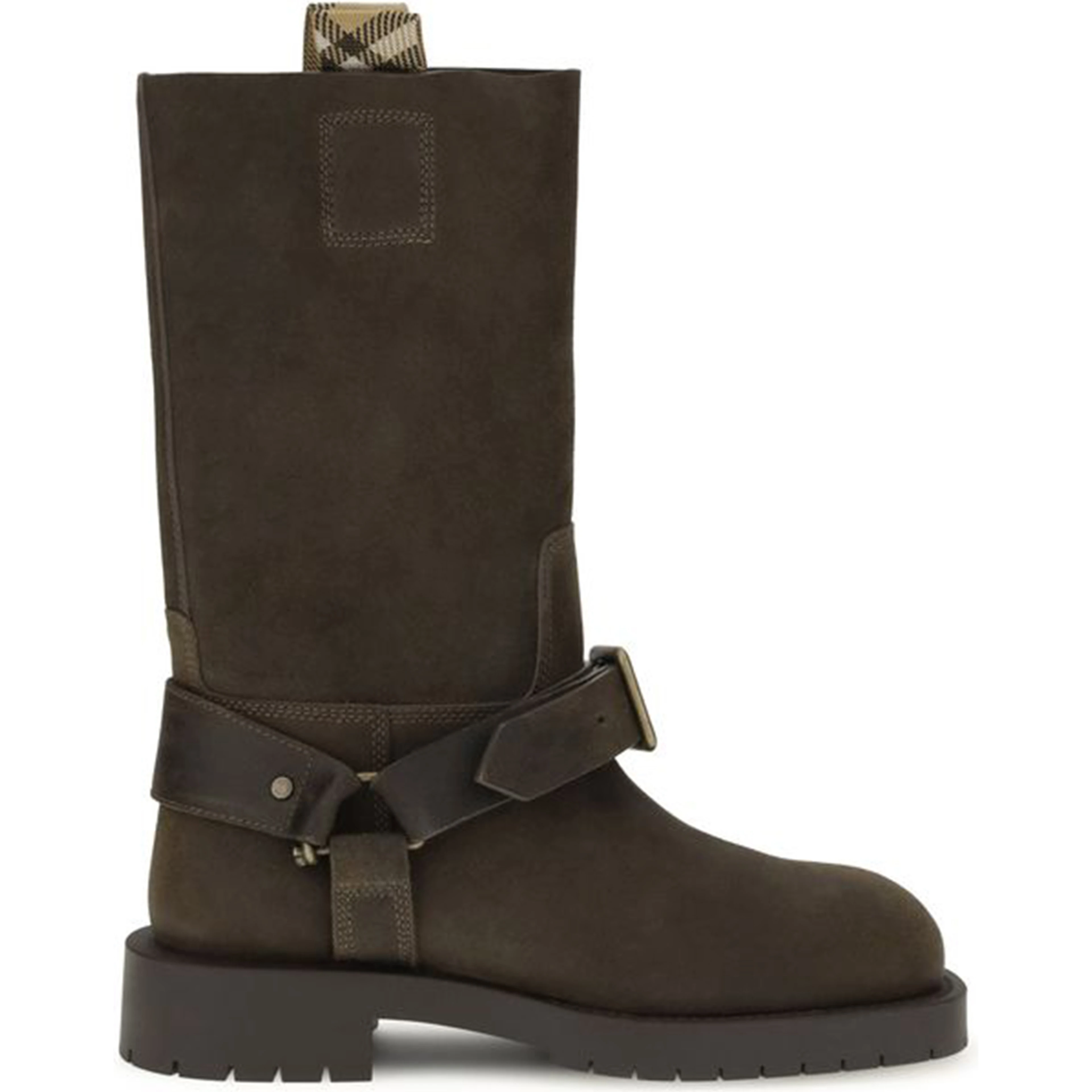 Suede Saddle boots
