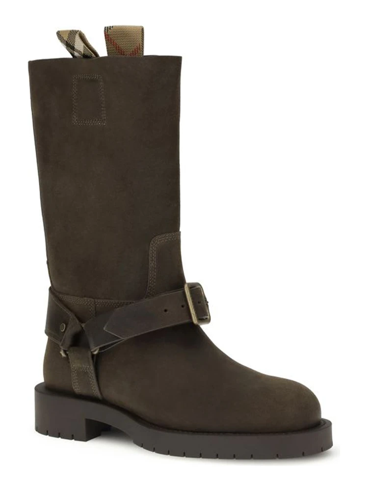 Suede Saddle boots alternative