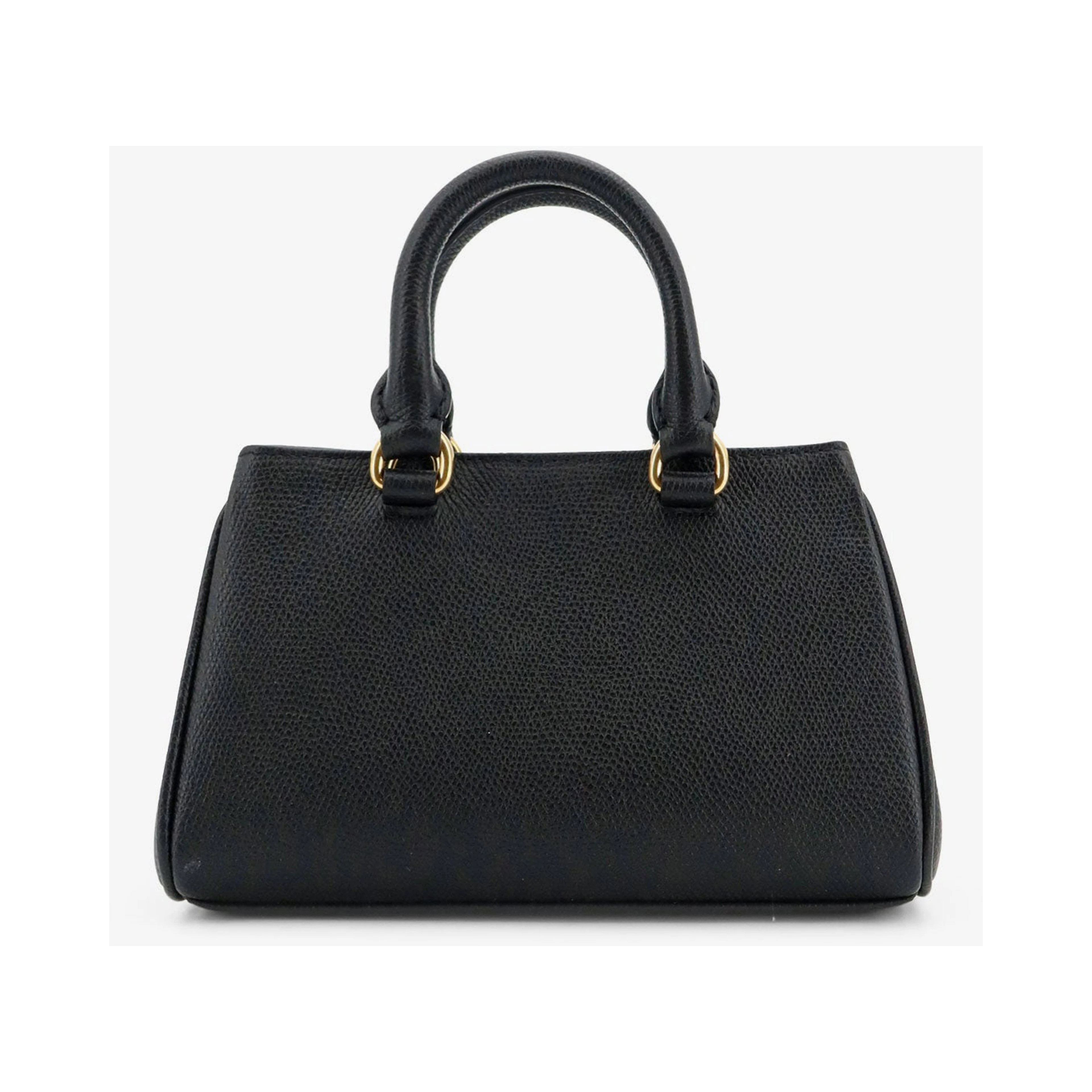 VLogo Signature mini bag in grainy calfskin