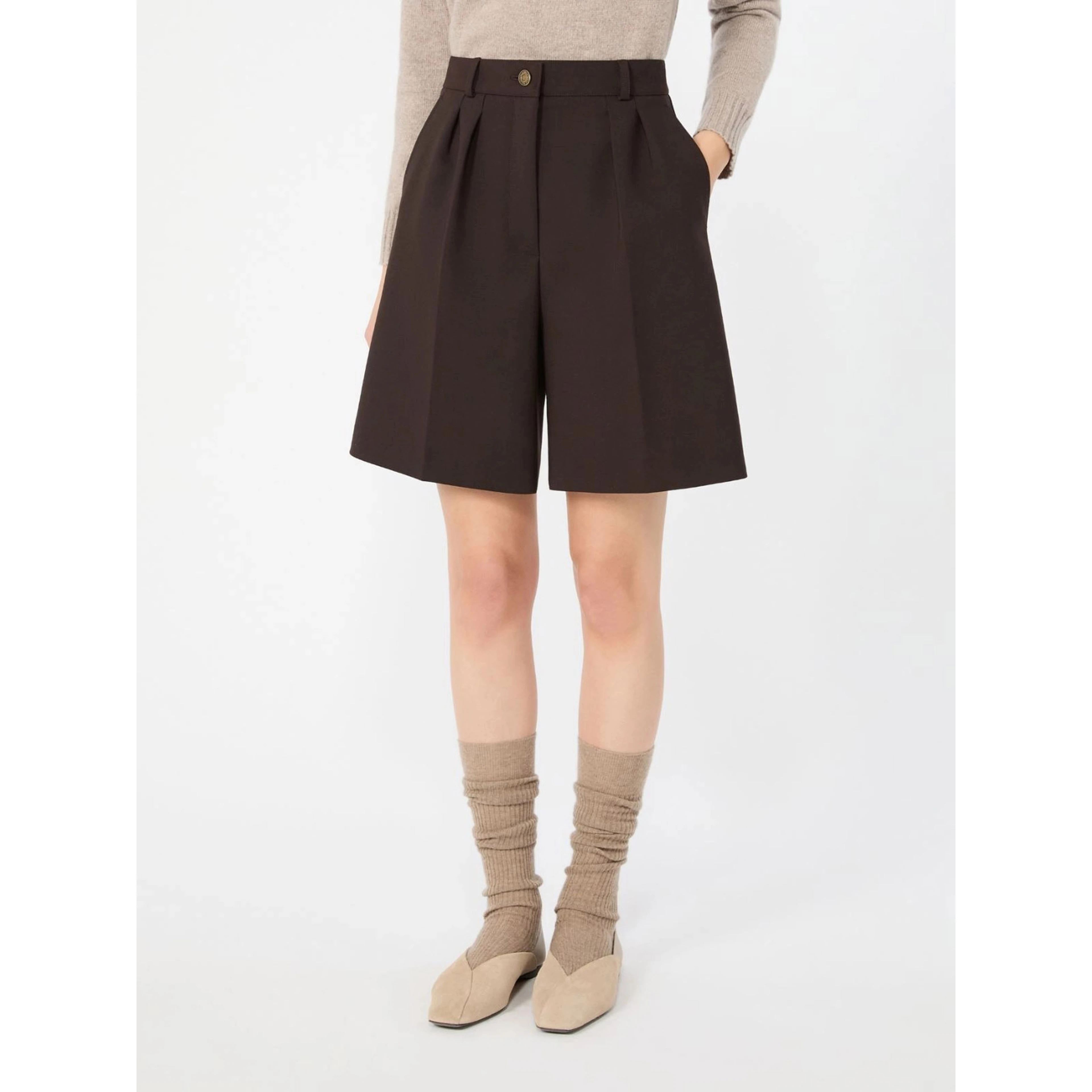 MAX MARA MXMSAUNA bermuda shorts