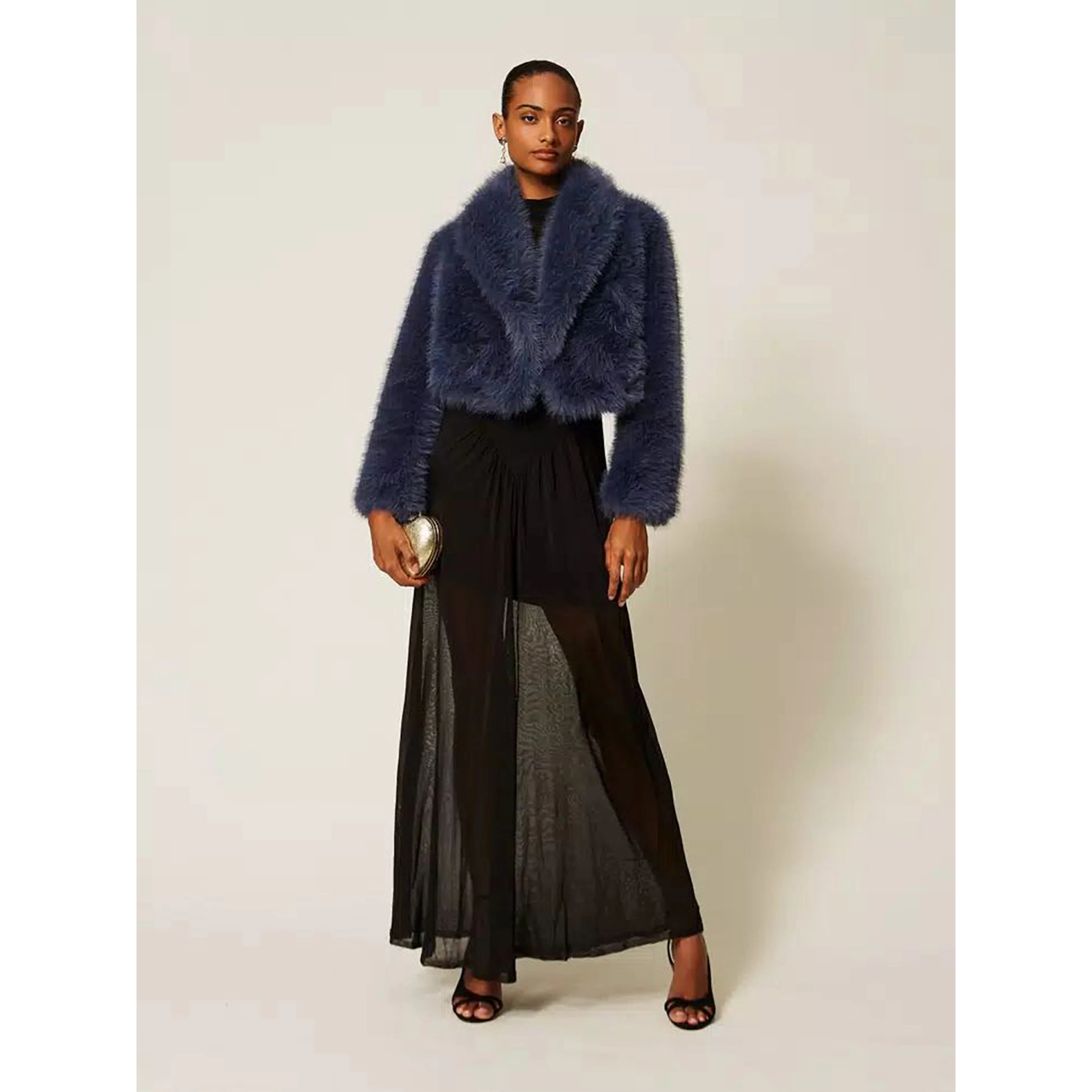 TWINSET fur coat